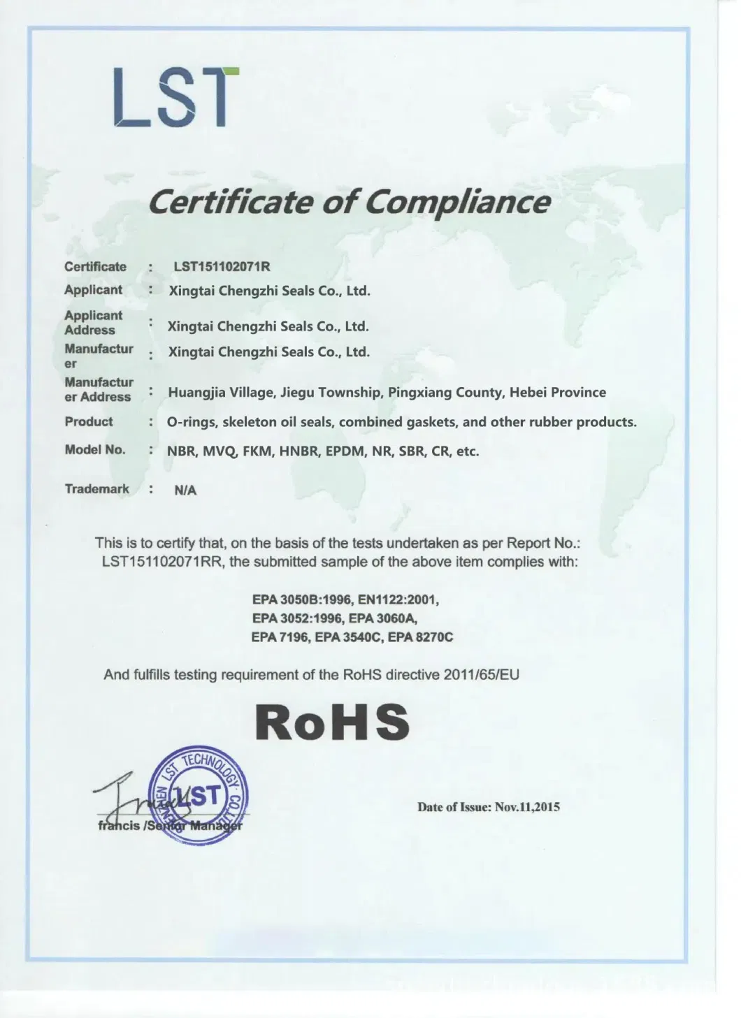 Sello de aceite de rueda ABS con categoría completa y disponibilidad al contado 6