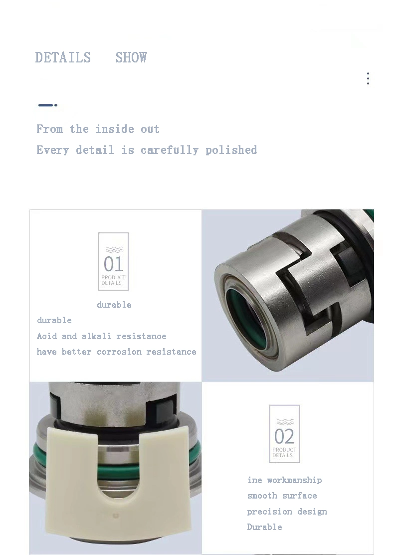 Bomba de sellado mecánico 12/14/16/18/22/32 Bomba de varias etapas con un gran número de sellos mecánicos 1